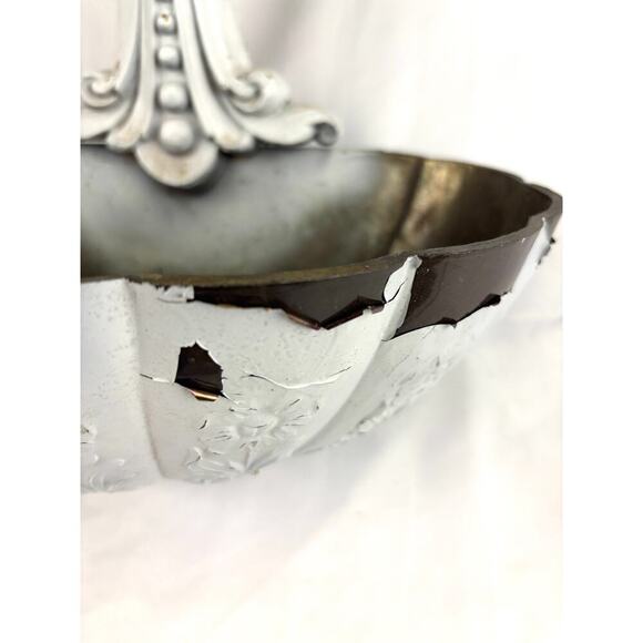 VTG Homco Home Interior Large White Ladle Spoon Wall Plaque Syroco 1970s - Picture 11 of 16